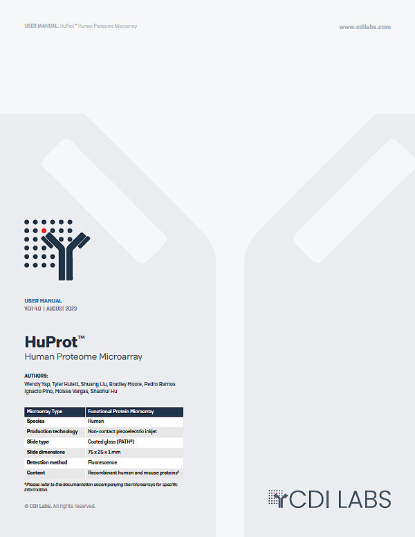 HuProt™ Human Proteome Microarray